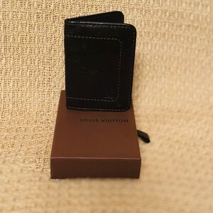 Louis Vuitton Brown Men Leather Wallet